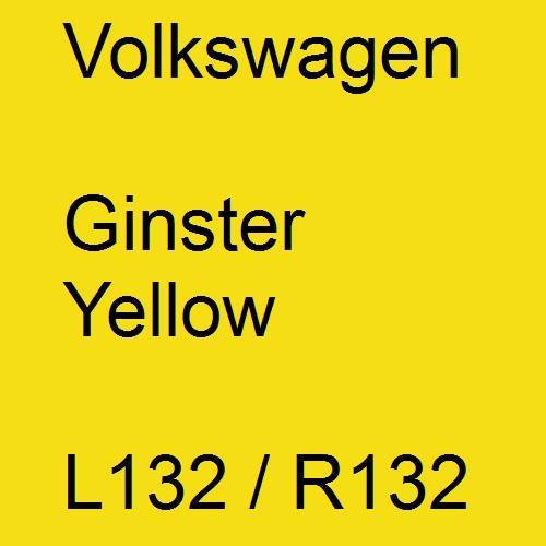 Volkswagen, Ginster Yellow, L132 / R132.